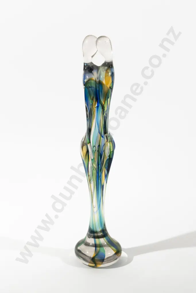L Nellazo Murano Glass Embracing Figures Image 1++