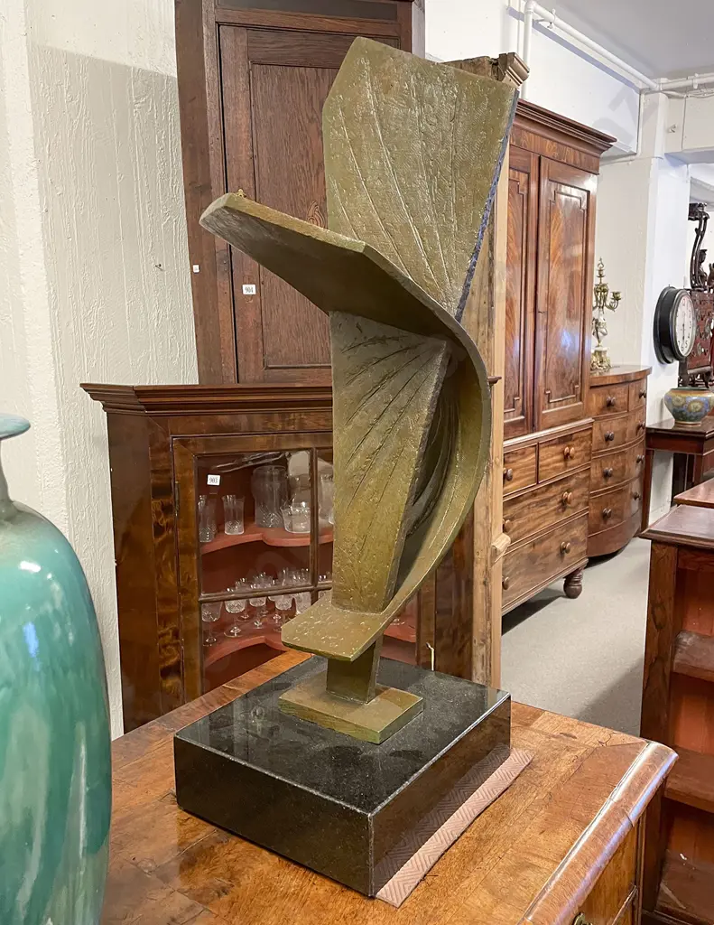An American Mid Century Bronze sculpture Image 1++