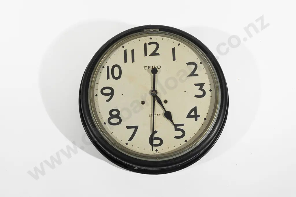 Seiko Industrial Wall Clock Image 1++