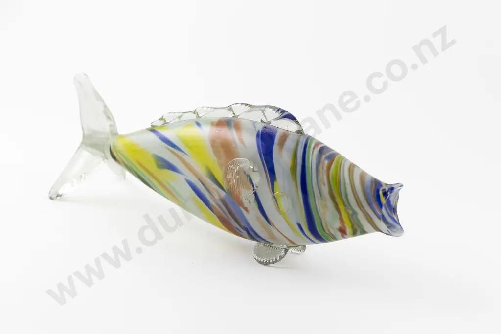 Murano Multicoloured Glass Fish Image 1++
