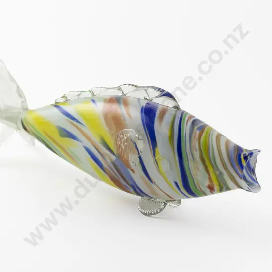Murano Multicoloured Glass Fish