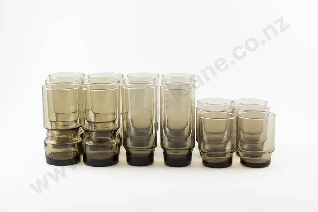 A set of Scandinavian Glasses 1960s Image 1++