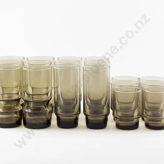 A set of Scandinavian Glasses 1960s