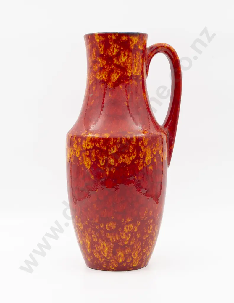 German Lava Glaze Vase Image 1++