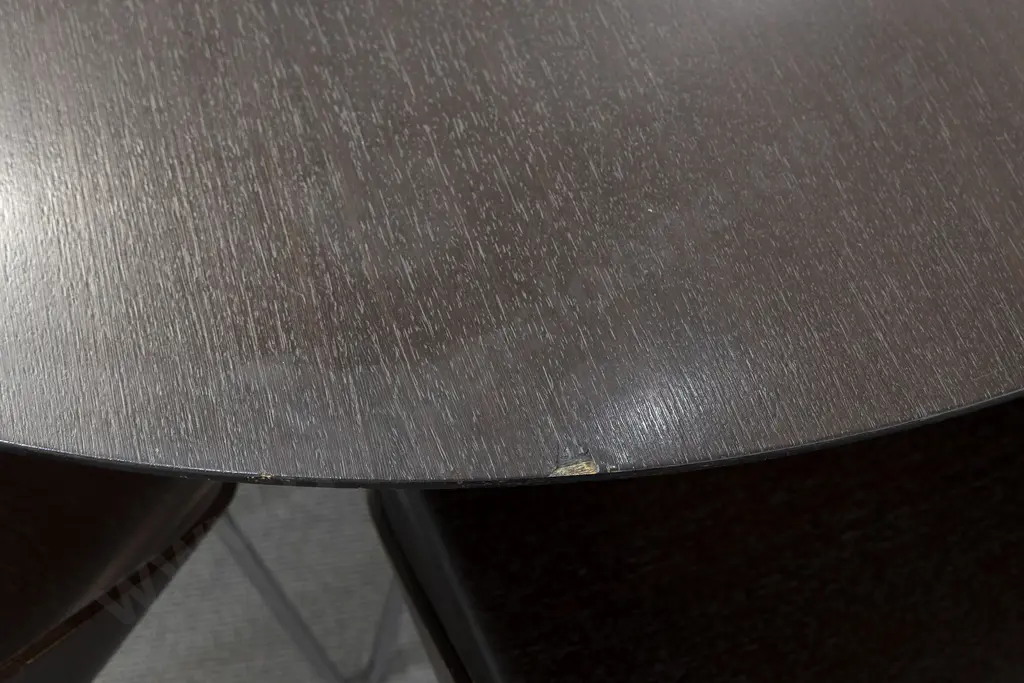 A 1980s Dining Table and Six Chairs Image 1++