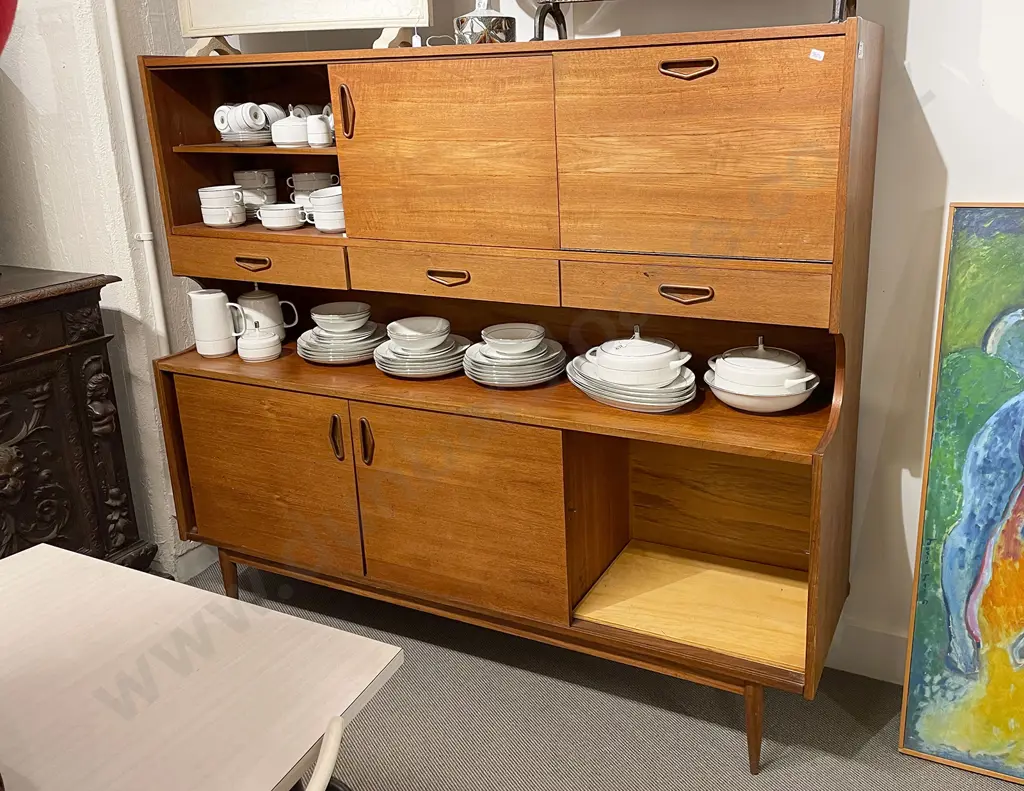 A Mid Century Teak Sideboard Image 1++