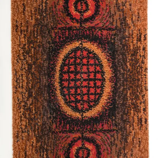 Rare NZ FELTEX “Scandinavian Design” Mid Century Wool Rug
