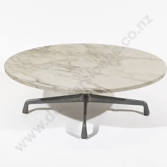 Charles and Ray Eames for Herman Miller Aluminum Group Marble Coffee Table