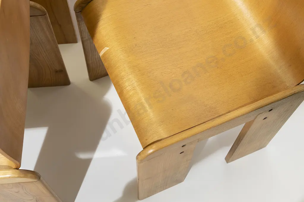 Afra and Tobia Scarpa for Cassina. A  Good Set of Six Dining Chairs Image 1++