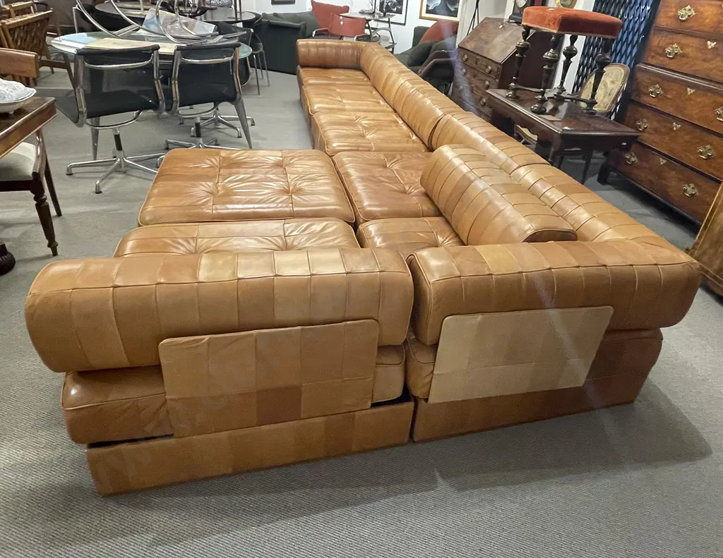 A Good De Sede DS 88 Seven Piece Modular Sofa Image 1++