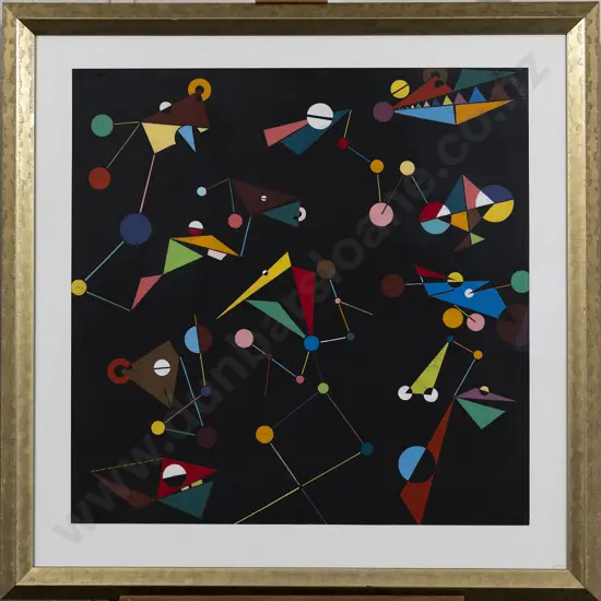 Lloyd Hillyer Untitled abstract Avian forms