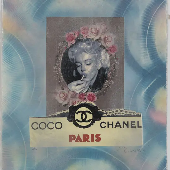 John Fairchild Lithographic Print - Coco Chanel Paris (Marilyn Monroe)
