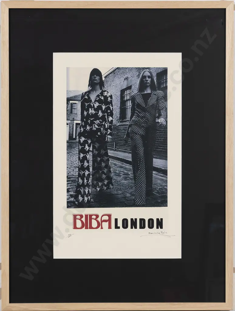 John Fairchild Lithographic Print - BIBA London Image 1++