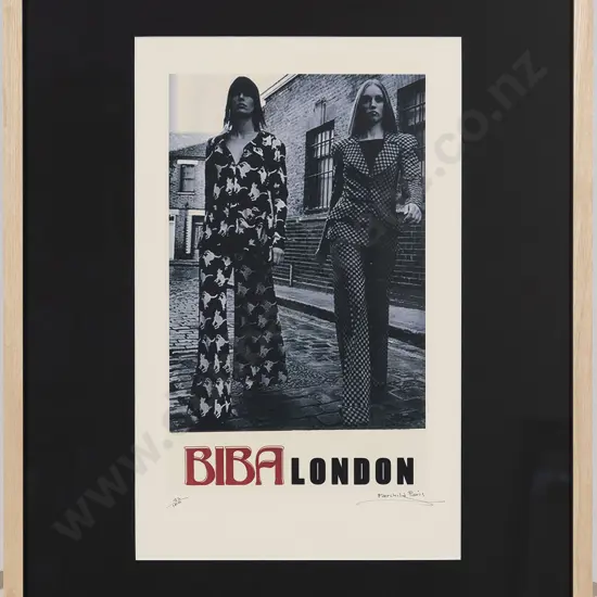 John Fairchild Lithographic Print - BIBA London