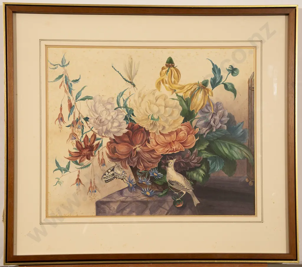 Dahlias and Garden Wildlife Image 1++