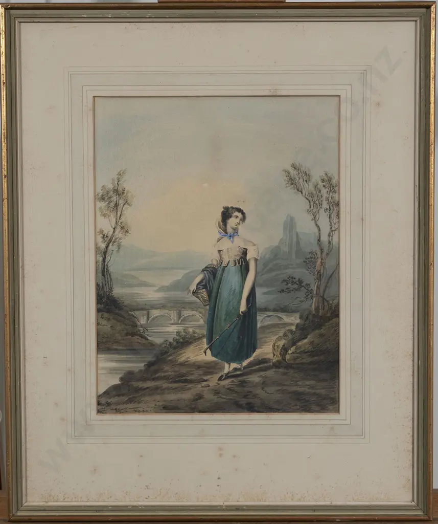 Pair of Watercolours Image 1++
