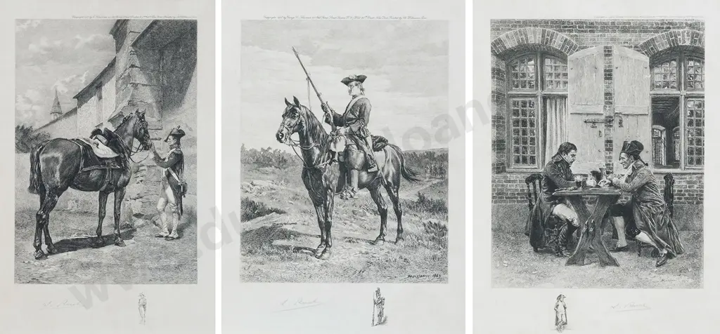 After J.L.E. Meissonier Image 1++