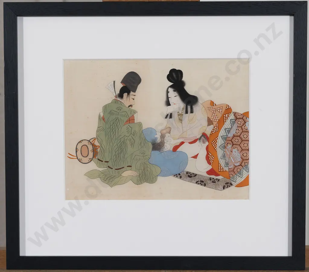 Japanese Shunga Meiji Period Print Image 1++