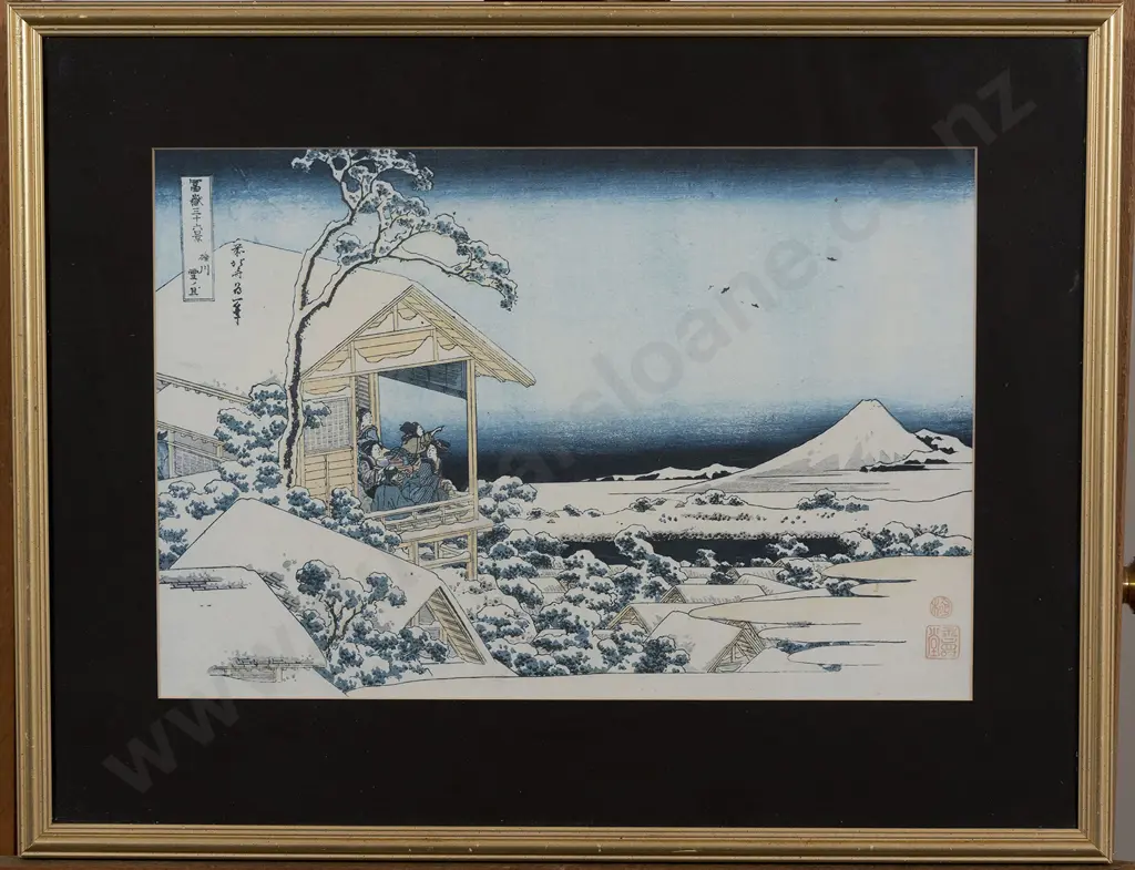 Pair Antique Chinese Watercolours on Rice Paper Image 1++
