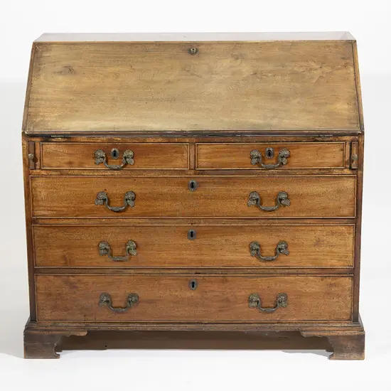 Geo III Mahogany Bureau