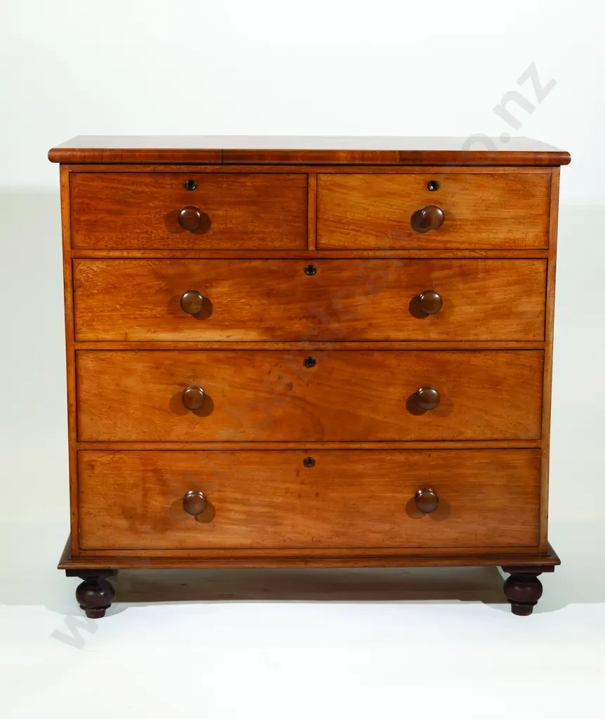 Victorian Mahogany Scotch Chest Image 1++