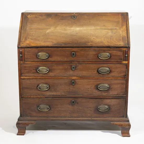 Geo III Mahogany Bureau