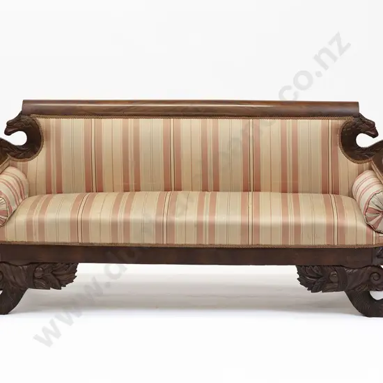 A Fine Regency Mahogany Sofa
