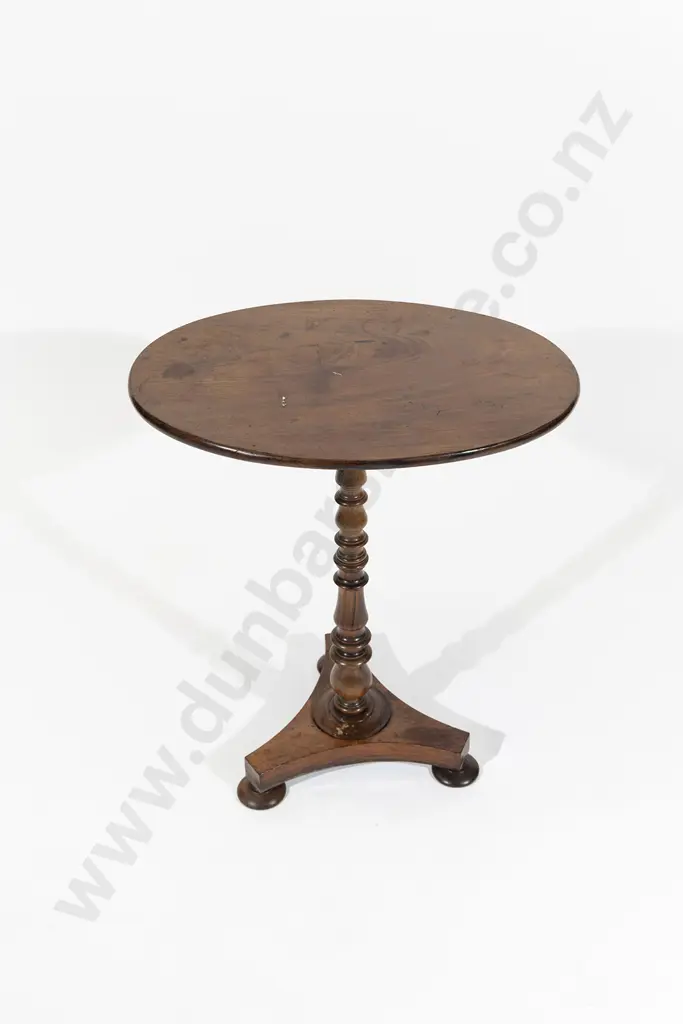 Wm IV Mahogany & Rosewood Oval Wine Table Image 1++