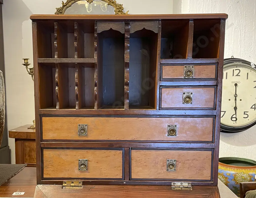 Colonial Kauri Stationery Cabinet Image 1++
