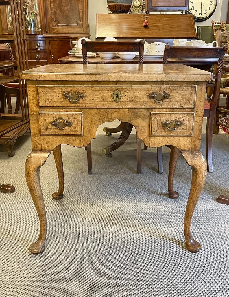 Geo I Style Walnut Lowboy Image 1++