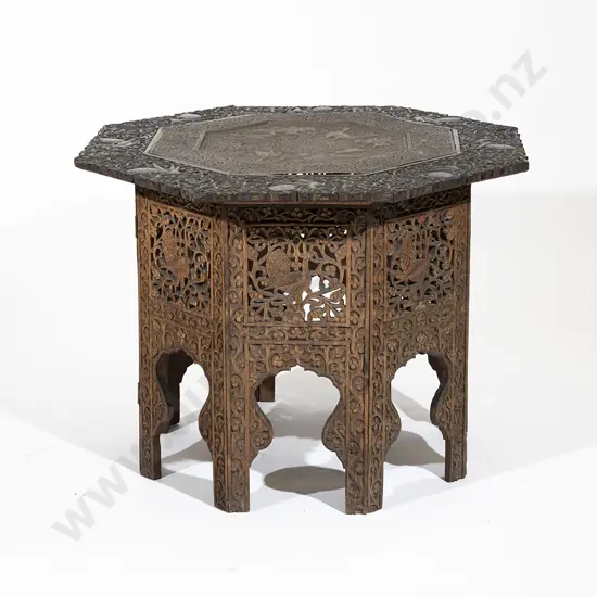 C19th Anglo Indian Octagonal Occasional table
