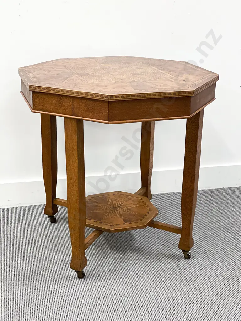 Late 19th Century New Zealand Colonial Games Table Attributed to W H Jewell Image 1++