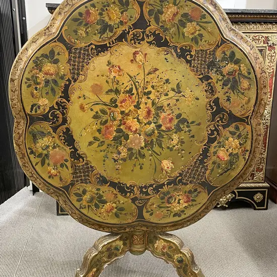 19th Century Venetian Pedestal Table