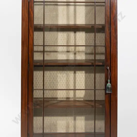 C19th Mahogany Display Cabinet
