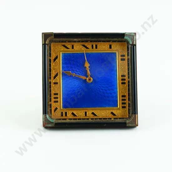 Small Brevette Gilt Bronze Timepiece