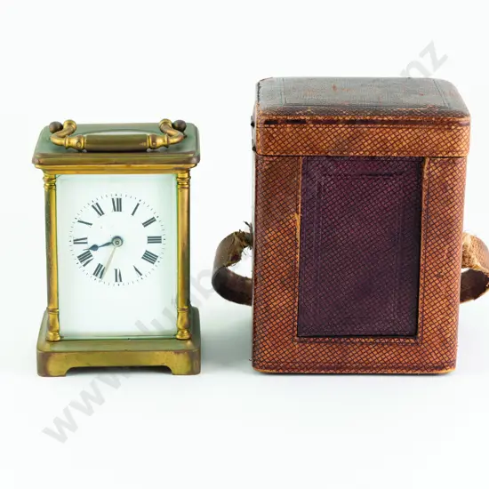 French Brass Cased Carriage Clock