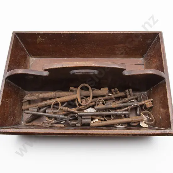Geo III Mahogany Cutlery Tray