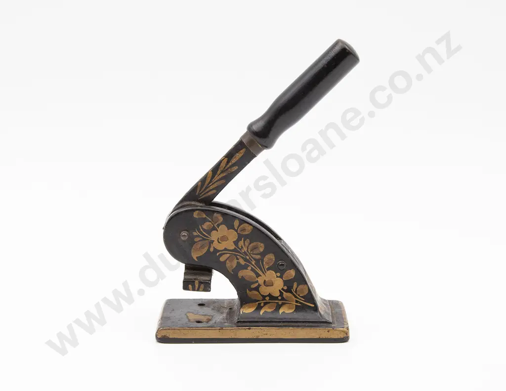 Vict Cast Metal Embossing Stamp Image 1++