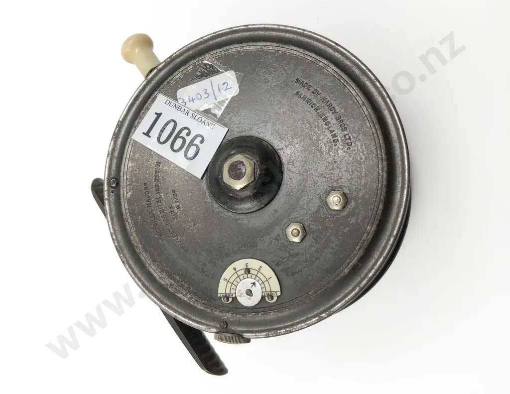 Vintage Hardy The "Silex Major" Alloy Fishing Reel Image 1++