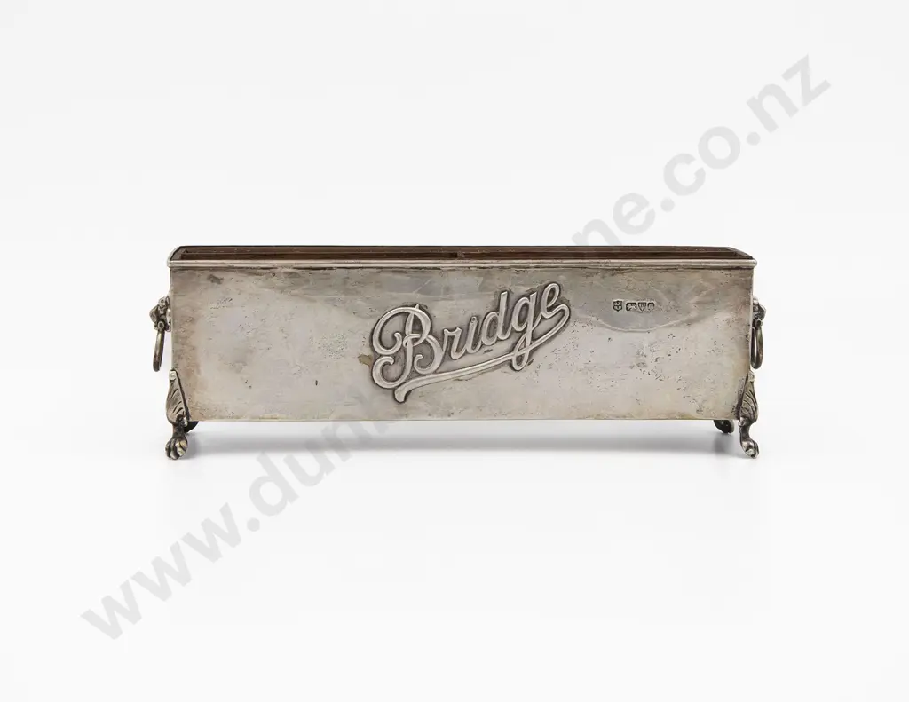 Edw VII S/S Bridge Card Holder Image 1++