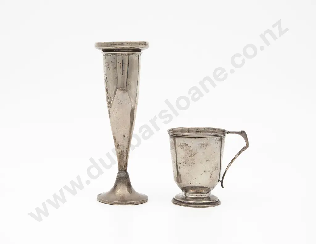 S/S Christening Mug & Specimen Vase Image 1++