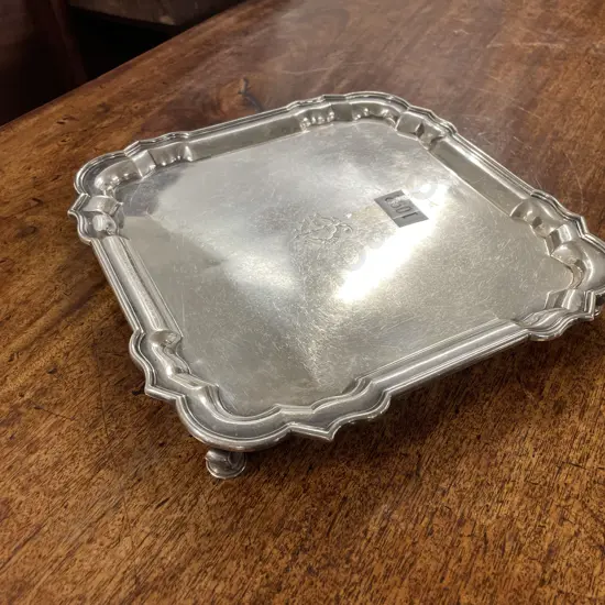 Geo V S/S Salver