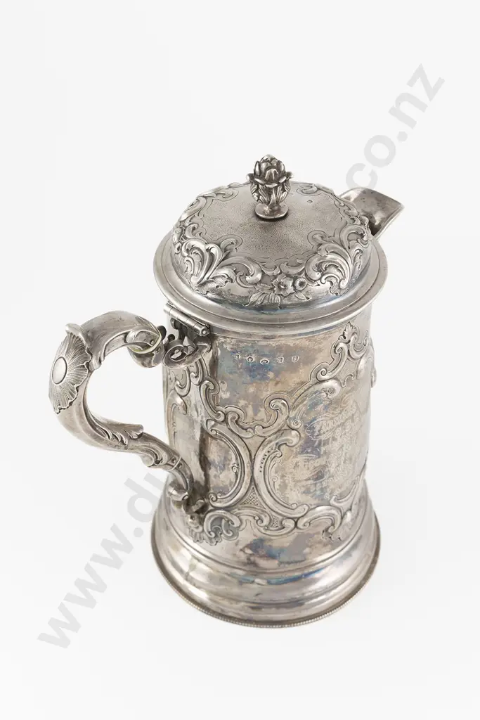 An Interesting Large Vict Scottish S/S Sporting Jug Image 1++