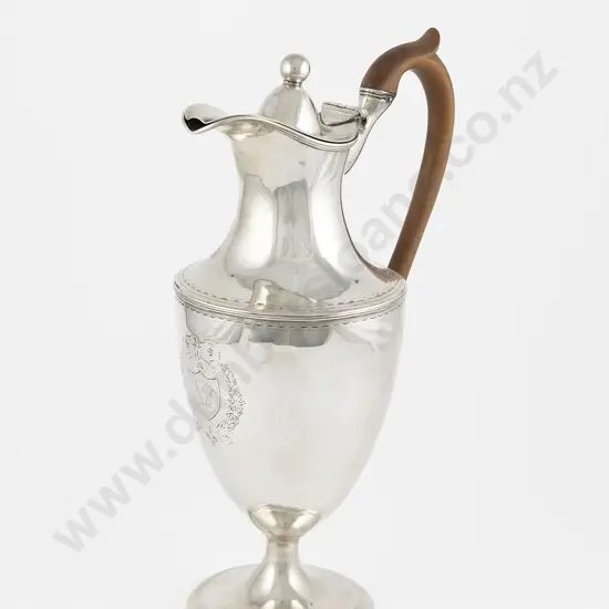 An Elegant Geo III Scottish S/S Wine Ewer