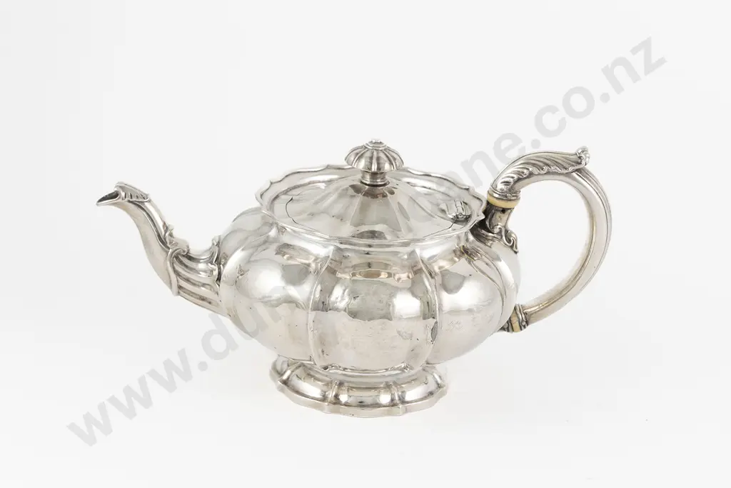 Geo III S/S Teapot By Paul Storr Image 1++