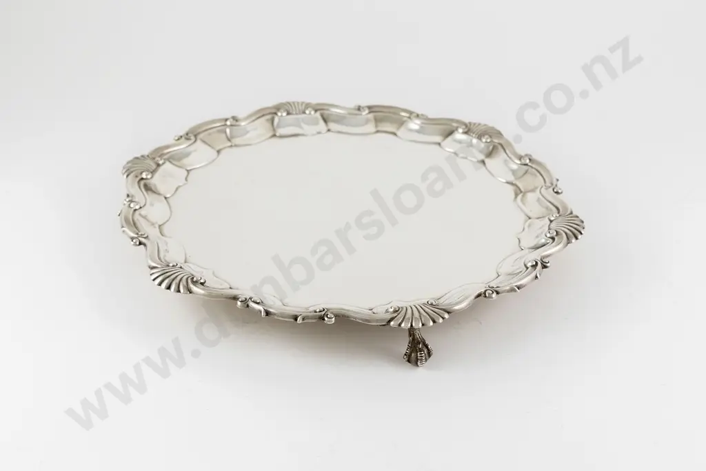 Edw VII S/S Salver Image 1++