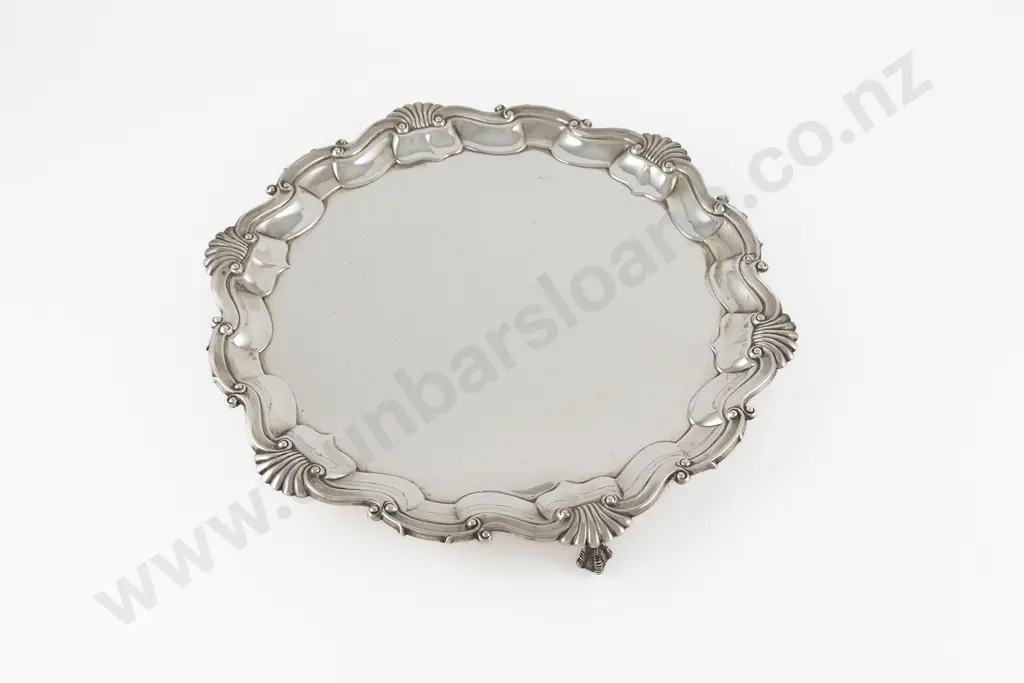 Edw VII S/S Salver Image 1++