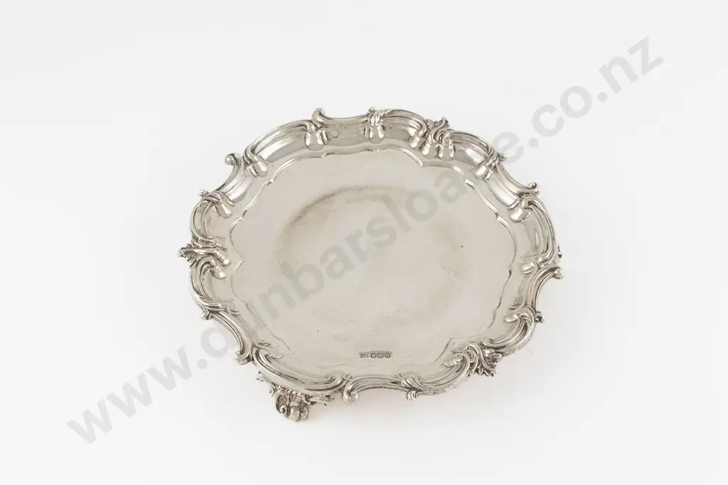 Geo V S/S Card Tray By Mappin & Webb Image 1++