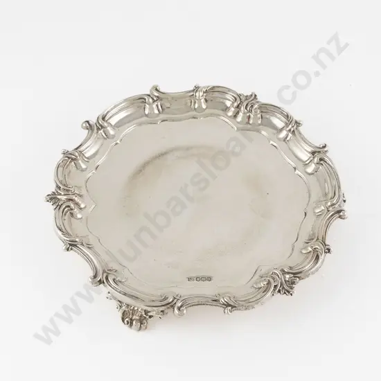 Geo V S/S Card Tray By Mappin & Webb