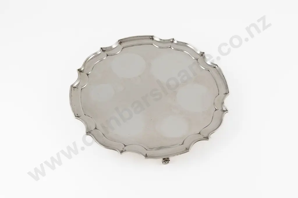 Geo V S/S Salver Image 1++